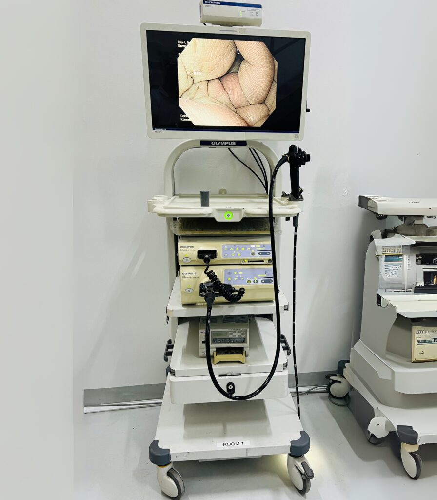 Endoscopy tower