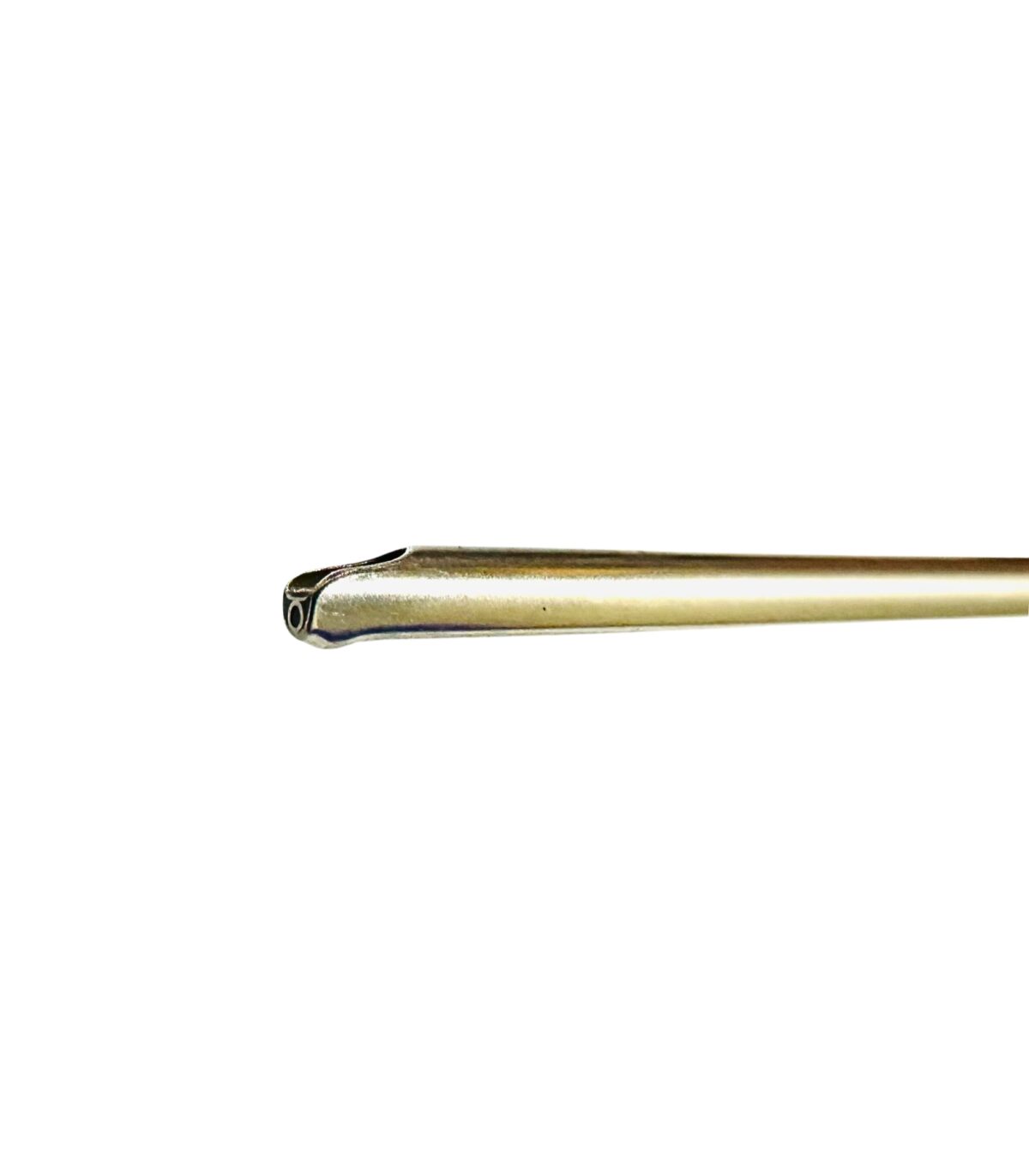 Full-length 43cm ureteroscope showcasing its ergonomic and durable design.