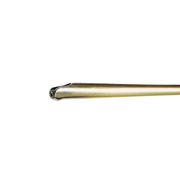 Full-length 43cm ureteroscope showcasing its ergonomic and durable design.
